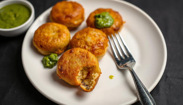 கோதுமை வெங்காய வடை