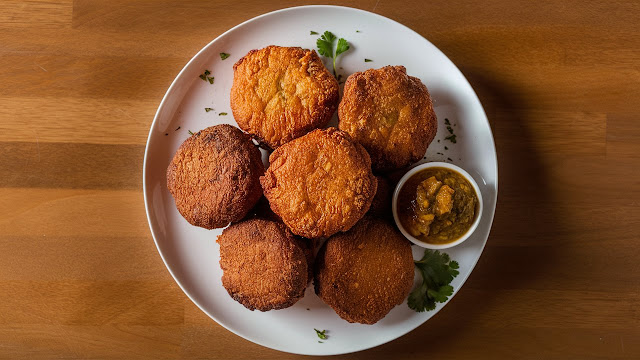 ராகி வெங்காய வடை